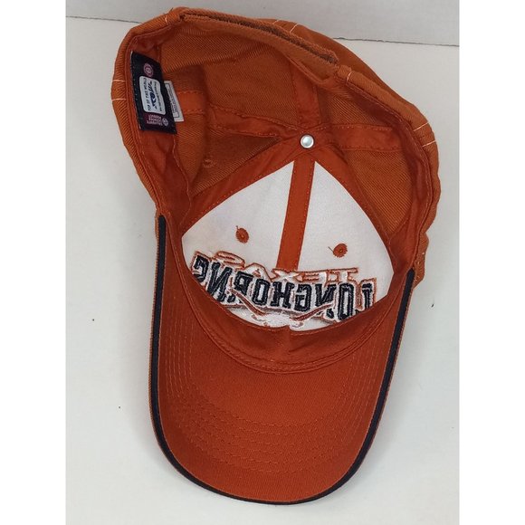 Texas Longhorns Orange Top Of The World NCAA Football Sports Fan Adjustable Hat - Picture 6 of 7